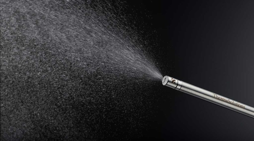 HurriChem Nebulizer – spraying
